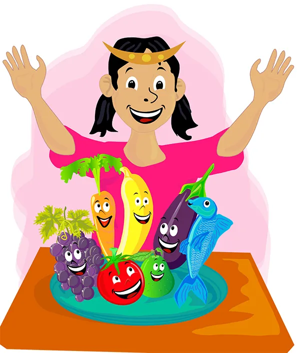 Image illustraton for the book:I Eat the Rainbow