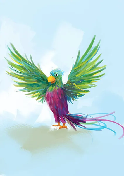 Image illustraton for the book:Brave Bird