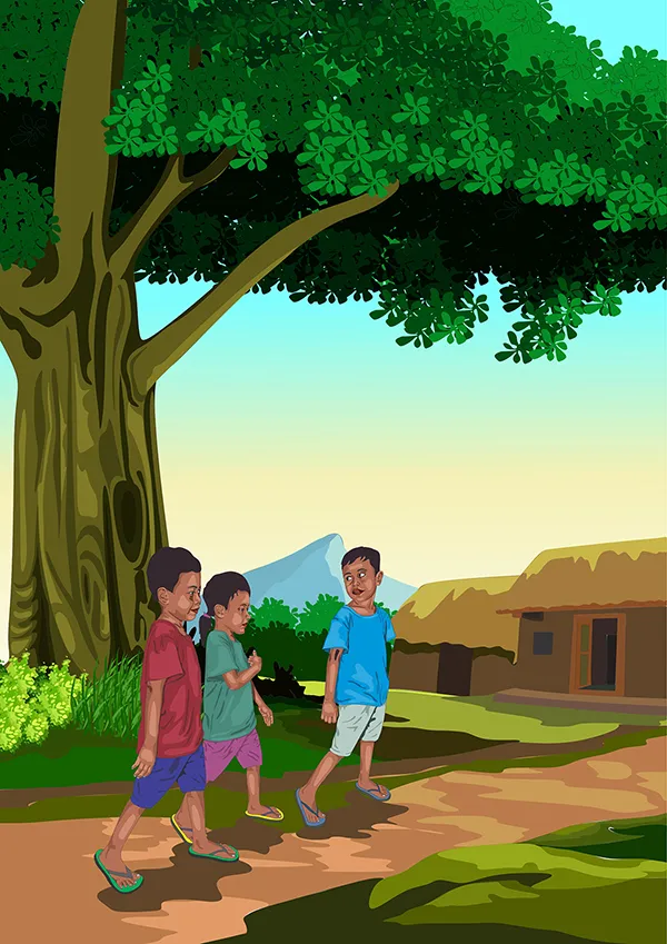 Image illustraton for the book:Protecting the Village