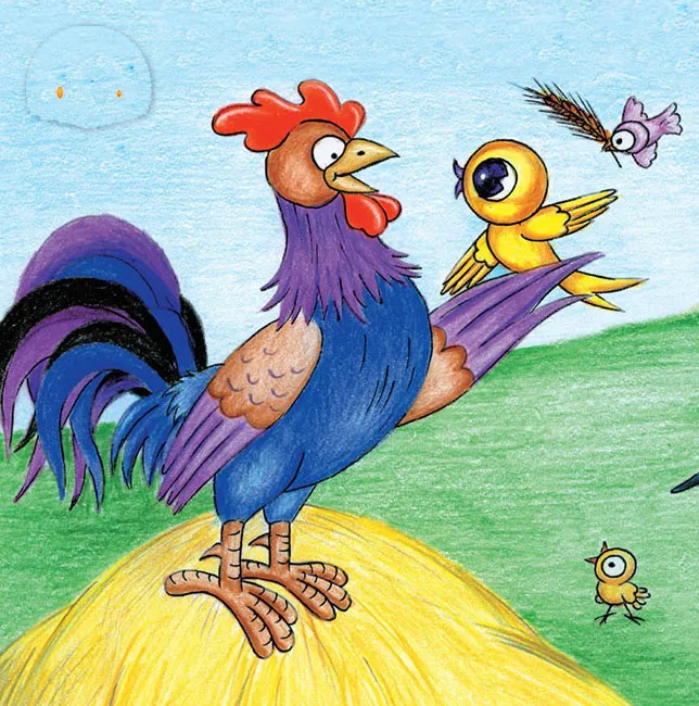 Image illustraton for the book:The Brave Little Bird