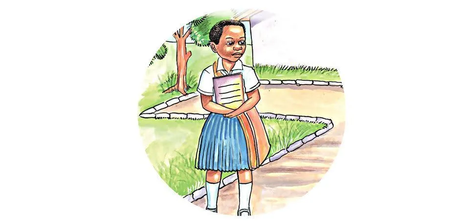 Image illustraton for the book:My First Day at School