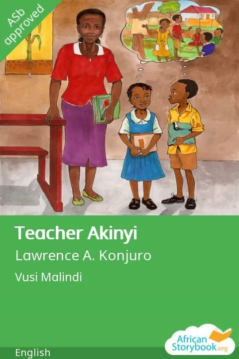 Image illustraton for the book:Teacher Akinyi