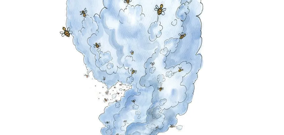 Image illustraton for the book:The Bees