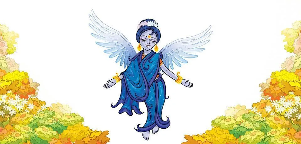 Image illustraton for the book:The Blue Fairy