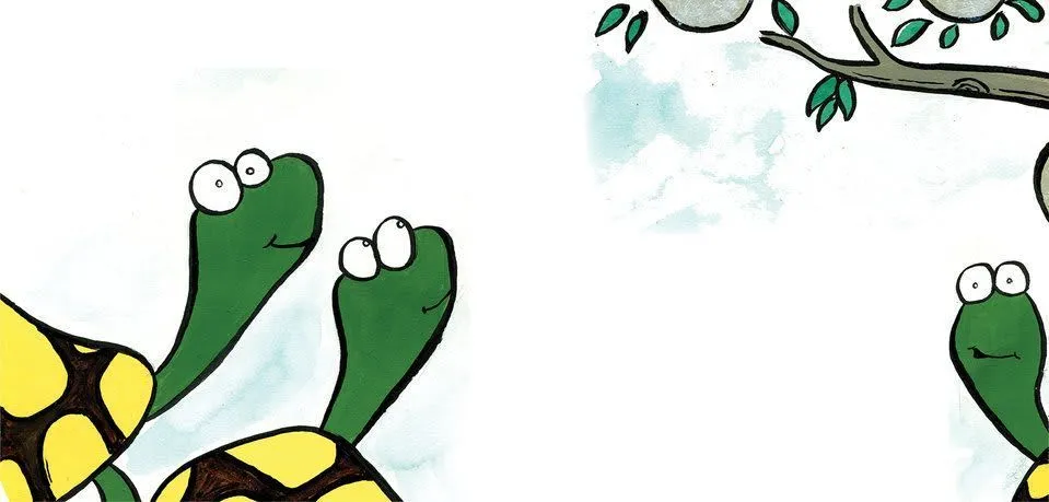 Image illustraton for the book:The Clever Tortoise