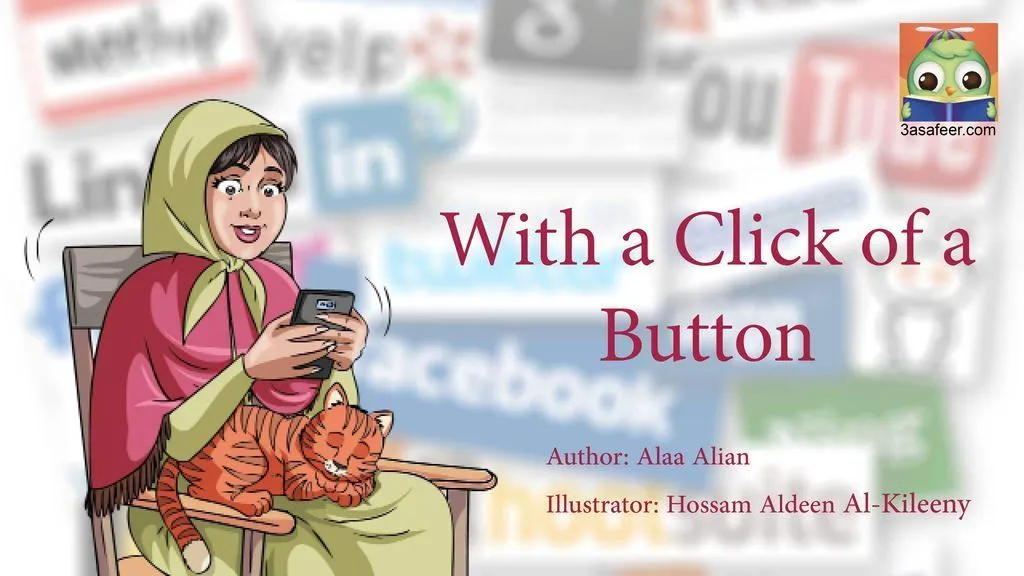 Image illustraton for the book:With a Click of a Button