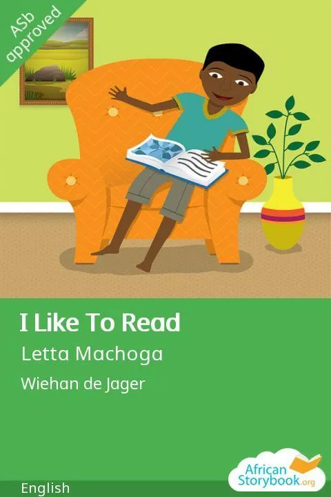 Image illustraton for the book:I Like To Read