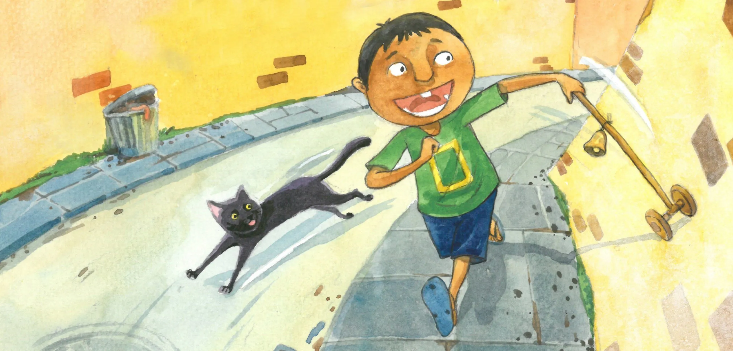 Image illustraton for the book:My Street