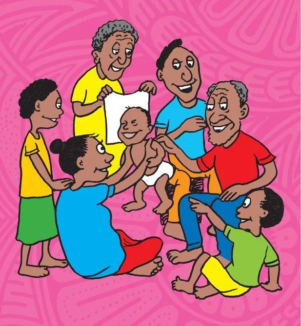 Image illustraton for the book:My Family