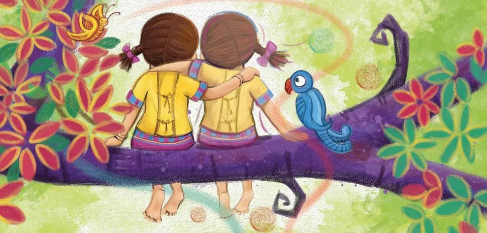 Image illustraton for the book:My Best Friend