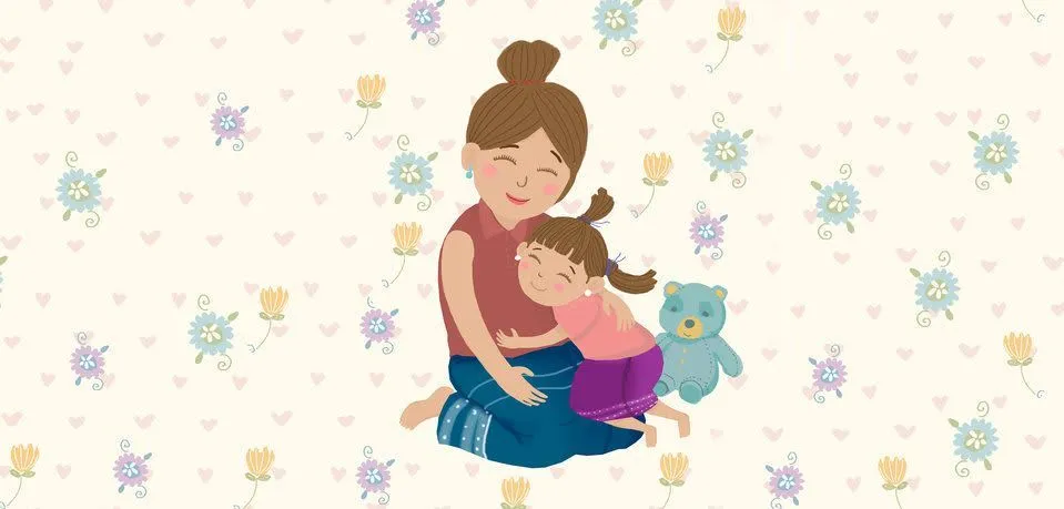 Image illustraton for the book:I Love My Mom