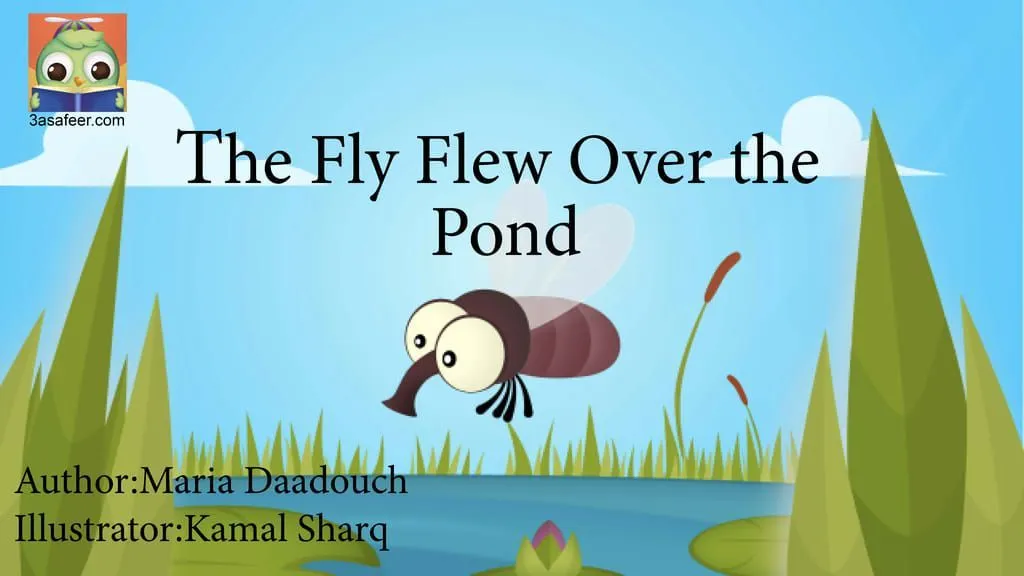 Image illustraton for the book:The Fly Over the Pond