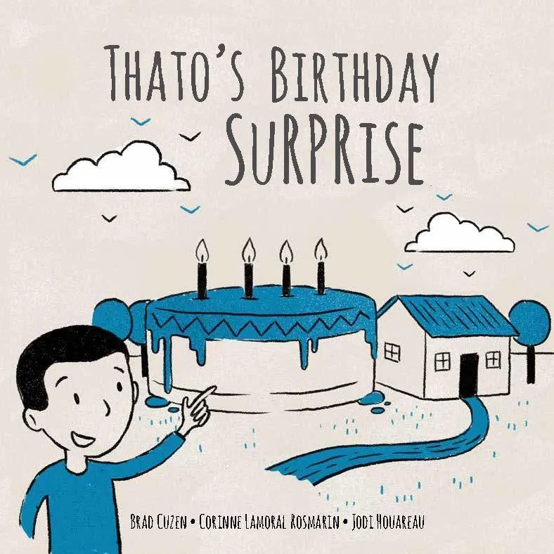 Image illustraton for the book:Thato’s Birthday Surprise